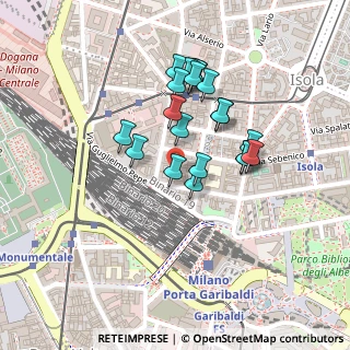 Mappa Via Pastrengo, 20159 Milano MI, Italia (0.183)