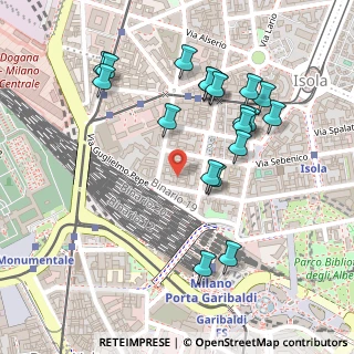 Mappa Via Pastrengo, 20159 Milano MI, Italia (0.251)