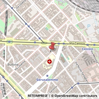 Mappa Via Lodovico Castelvetro, 33, 20154 Milano, Milano (Lombardia)