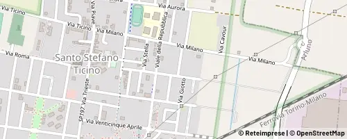 Mappa Santo Stefano Ticino