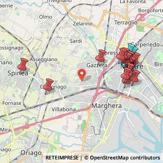 Mappa Via Irpinia, 30174 Venezia VE, Italia (2.2505)