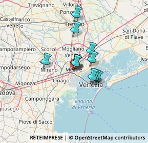 Mappa 30172 Venezia VE, Italia (8.52182)