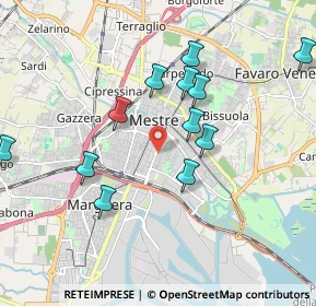 Mappa 30172 Venezia VE, Italia (1.86833)