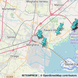 Mappa 30172 Venezia VE, Italia (5.25769)