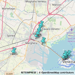 Mappa 30172 Venezia VE, Italia (4.82818)