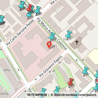 Mappa Via Giovanni Papini, 20149 Milano MI, Italia (0.13214)