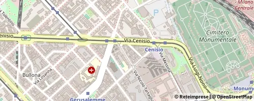Mappa Milano