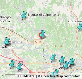 Mappa Via Milano, 37024 Arbizzano-Santa Maria VR, Italia (6.52867)