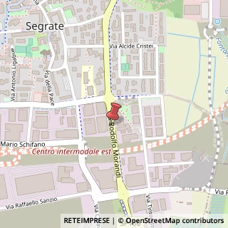 Mappa Via Rodolfo Morandi, 25, 20090 Segrate, Milano (Lombardia)