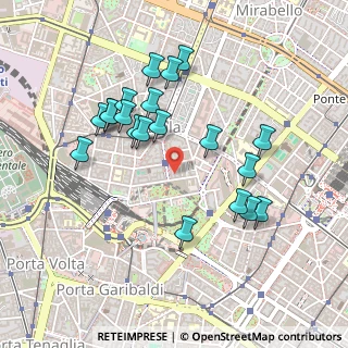 Mappa Via Federico Confalonieri, 20124 Milano MI, Italia (0.4535)