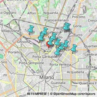 Mappa Via Federico Confalonieri, 20124 Milano MI, Italia (1.23923)