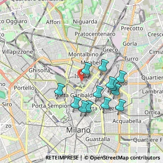 Mappa Via Federico Confalonieri, 20124 Milano MI, Italia (1.63692)