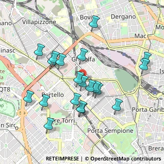 Mappa Via Privata Francesco Koristka, 20154 Milano MI, Italia (0.953)
