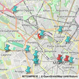 Mappa Via Privata Francesco Koristka, 20154 Milano MI, Italia (3.044)
