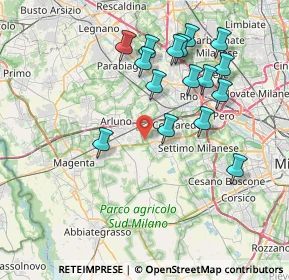 Mappa Via San Massimo, 20018 Sedriano MI, Italia (7.61438)