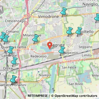 Mappa , 20090 Segrate MI, Italia (3.2425)