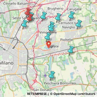 Mappa , 20090 Segrate MI, Italia (4.76846)