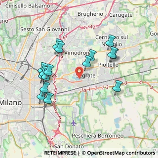 Mappa , 20090 Segrate MI, Italia (3.77688)