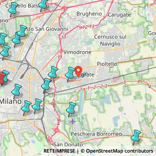 Mappa , 20090 Segrate MI, Italia (7.13765)