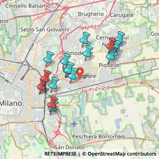 Mappa , 20090 Segrate MI, Italia (3.51333)