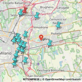Mappa , 20090 Segrate MI, Italia (5.34444)