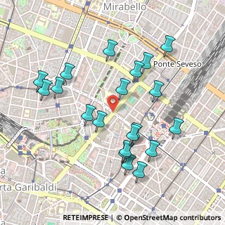 Mappa Via Luigi Galvani, 20124 Milano MI, Italia (0.493)