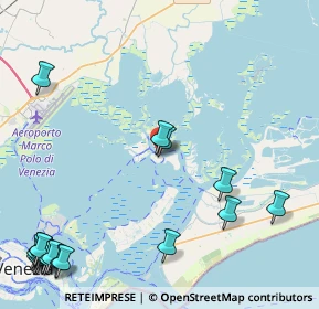 Mappa Via San Martino Destro, 30142 Venezia VE, Italia (6.60737)