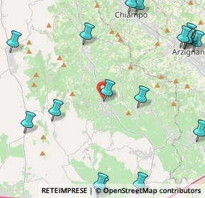 Mappa Via San Giovanni, 37030 Montecchia di Crosara VR, Italia (6.6305)