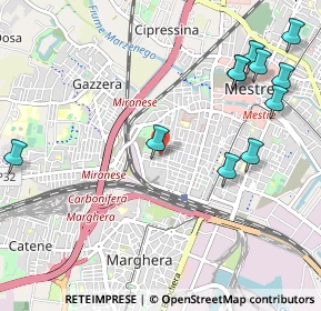 Mappa Via Piraghetto, 30171 Venezia VE, Italia (1.31917)