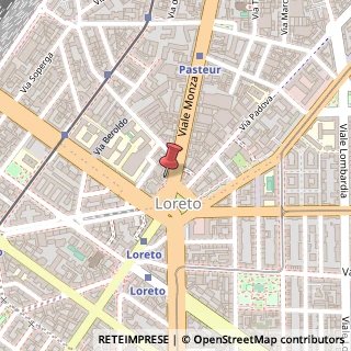 Mappa Viale Monza, 1, 20125 Milano, Milano (Lombardia)