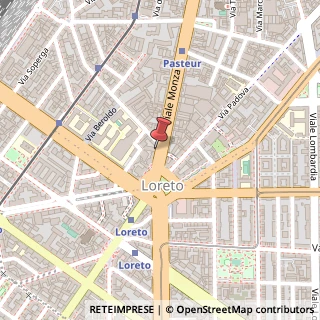 Mappa Viale Monza, 7, 20122 Milano, Milano (Lombardia)