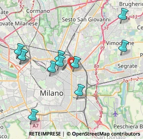 Mappa Piazzale Loreto, 20131 Milano MI, Italia (4.24545)