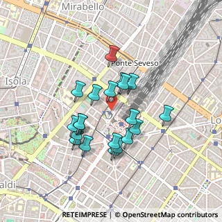 Mappa Piazza IV Novembre, 20124 Milano MI, Italia (0.3675)