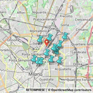 Mappa Piazza IV Novembre, 20124 Milano MI, Italia (1.36846)