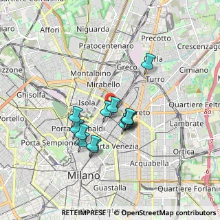 Mappa Piazza IV Novembre, 20124 Milano MI, Italia (1.37929)