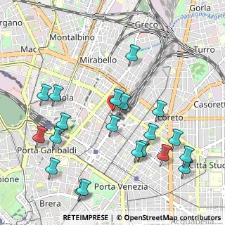 Mappa Piazza IV Novembre, 20124 Milano MI, Italia (1.1855)