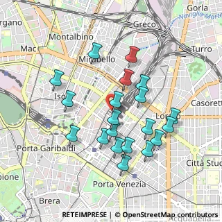 Mappa Piazza IV Novembre, 20124 Milano MI, Italia (0.858)