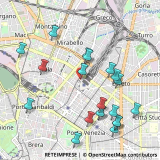Mappa Piazza IV Novembre, 20124 Milano MI, Italia (1.2035)