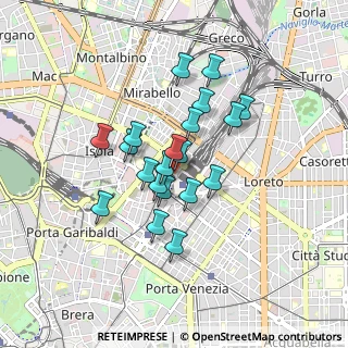 Mappa Piazza IV Novembre, 20124 Milano MI, Italia (0.6575)
