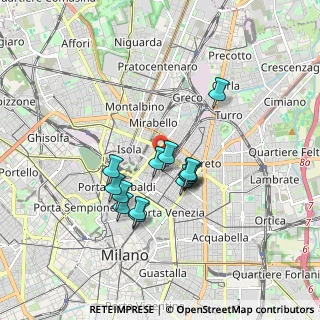 Mappa Piazza Quattro Novembre, 20124 Milano MI, Italia (1.37714)