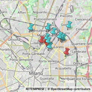 Mappa Piazza Quattro Novembre, 20124 Milano MI, Italia (1.2025)