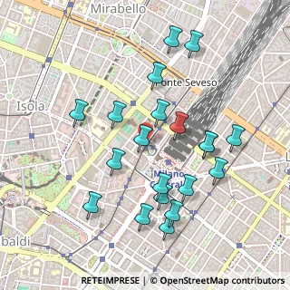Mappa Piazza Quattro Novembre, 20124 Milano MI, Italia (0.484)