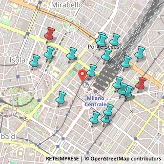 Mappa Piazza Quattro Novembre, 20124 Milano MI, Italia (0.5375)