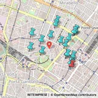 Mappa Via Filippo Sassetti, 20124 Milano MI, Italia (0.462)