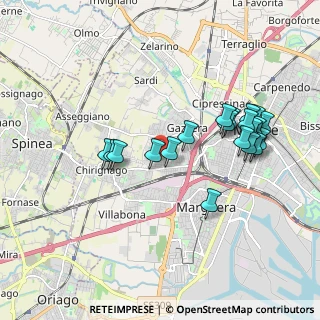 Mappa Via Irpinia, 30174 Mestre VE, Italia (1.8435)