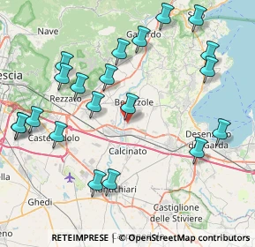 Mappa Via Dante Alighieri, 25081 Bedizzole BS, Italia (9.372)