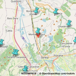 Mappa Vicolo Quaro, 10016 Montalto Dora TO, Italia (3.54333)