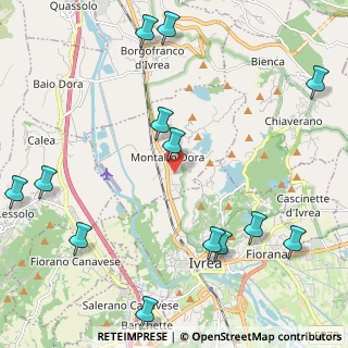 Mappa Vicolo Quaro, 10016 Montalto Dora TO, Italia (2.84154)