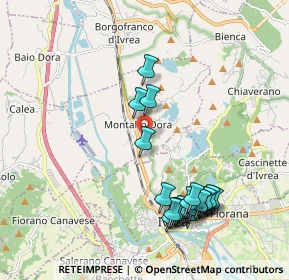 Mappa Vicolo Quaro, 10016 Montalto Dora TO, Italia (2.158)