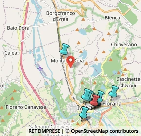 Mappa Vicolo Quaro, 10016 Montalto Dora TO, Italia (2.45417)